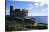 St. Mawes Castle, Built by Henry VIII, St. Mawes, Cornwall, England, United Kingdom-Jenny Pate-Stretched Canvas