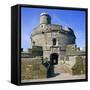 St. Mawes Castle, Built by King Henry VIII, Cornwall, England, UK-Michael Jenner-Framed Stretched Canvas