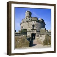 St. Mawes Castle, Built by King Henry VIII, Cornwall, England, UK-Michael Jenner-Framed Photographic Print