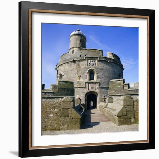 St. Mawes Castle, Built by King Henry VIII, Cornwall, England, UK-Michael Jenner-Framed Photographic Print