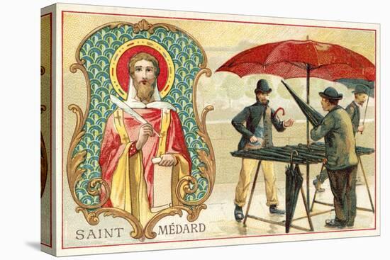 St Medardus, Patron Saint of the Weather-null-Stretched Canvas