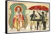 St Medardus, Patron Saint of the Weather-null-Framed Stretched Canvas