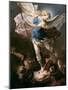 St. Michael, about 1663-Luca Giordano-Mounted Premium Giclee Print