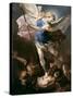 St. Michael, about 1663-Luca Giordano-Stretched Canvas