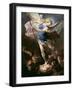 St. Michael, about 1663-Luca Giordano-Framed Giclee Print