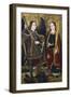 St Michael and Engracia, C1489-C1513-Juan de la Abadia the Younger-Framed Giclee Print