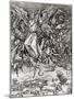 St. Michael and the Dragon, from a Latin Edition, 1511-Albrecht Dürer-Mounted Giclee Print