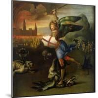 St. Michael, circa 1503-05-Raphael-Mounted Giclee Print