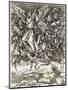 St. Michael Fighting the Dragon-Albrecht Dürer-Mounted Giclee Print