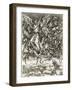 St. Michael Fighting the Dragon-Albrecht Dürer-Framed Giclee Print