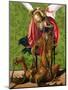 St. Michael Killing the Dragon-Josse Lieferinxe-Mounted Giclee Print