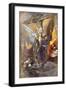 St Michael of Belgium by JJ Shannon-James Jebusa Shannon-Framed Premium Giclee Print