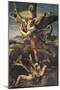 St. Michael Overwhelming the Demon, 1518-Raphael-Mounted Giclee Print