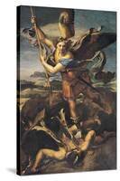 St. Michael Overwhelming the Demon, 1518-Raphael-Stretched Canvas