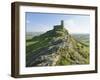 St. Michael's Church, Brentor, Near Tavistock, Dartmoor, Devon, England, UK-Lee Frost-Framed Photographic Print