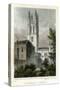 St Michael's Church, Cornhill, City of London, C1830-W Watkins-Stretched Canvas