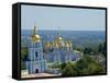St. Michael's Church, Kiev, Ukraine, Europe-Graham Lawrence-Framed Stretched Canvas