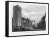 St Michael's Church, Oxford, 1834-John Le Keux-Framed Stretched Canvas