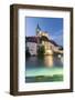 St. Michael's Church, River Steyr, Steyr, Austria-Rainer Mirau-Framed Photographic Print