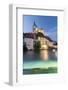 St. Michael's Church, River Steyr, Steyr, Austria-Rainer Mirau-Framed Photographic Print