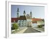 St. Michael's Church, River Steyr, Steyr, Austria-Rainer Mirau-Framed Photographic Print