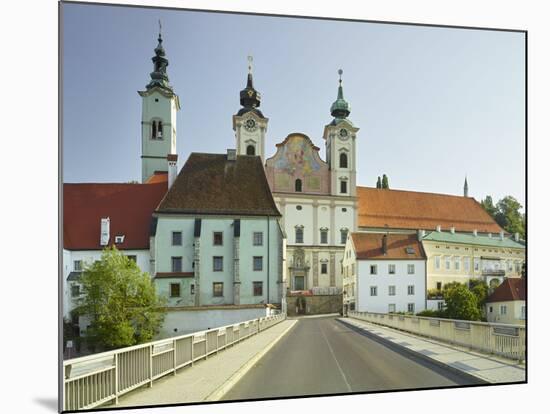 St. Michael's Church, River Steyr, Steyr, Austria-Rainer Mirau-Mounted Photographic Print