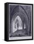 St Michael's Crypt, Aldgate, London, 1784-John Carter-Framed Stretched Canvas