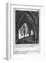 St Michael's Crypt, Aldgate, London, 1789-John Carter-Framed Giclee Print