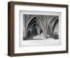 St Michael's Crypt, Aldgate, London, 1805-Samuel Owen-Framed Giclee Print