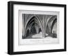 St Michael's Crypt, Aldgate, London, 1805-Samuel Owen-Framed Giclee Print