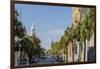 St. Michael's Episcopal Church on Broad Street, Charleston, South Carolina.-Michael DeFreitas-Framed Photographic Print