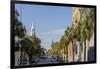 St. Michael's Episcopal Church on Broad Street, Charleston, South Carolina.-Michael DeFreitas-Framed Photographic Print