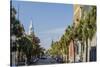 St. Michael's Episcopal Church on Broad Street, Charleston, South Carolina.-Michael DeFreitas-Stretched Canvas