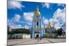 St. Michael's Gold-Domed Cathedral, Kiev, Ukraine, Europe-Michael Runkel-Mounted Photographic Print