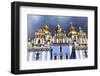 St. Michael's Golden-Domed Monastery, Kiev, Ukraine. Saint Michael's is a Greek Orthodox Monastery-William Perry-Framed Photographic Print