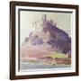 St. Michael's Mount, 1936 (Oil on Canvas)-Harold Harvey-Framed Giclee Print