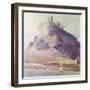 St. Michael's Mount, 1936 (Oil on Canvas)-Harold Harvey-Framed Giclee Print