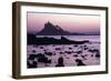 St, Michael's Mount at Sunset Cornwall UK-null-Framed Photographic Print