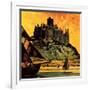 St Michael's Mount, Cornwall-English School-Framed Giclee Print