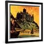 St Michael's Mount, Cornwall-English School-Framed Giclee Print