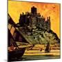 St Michael's Mount, Cornwall-English School-Mounted Giclee Print