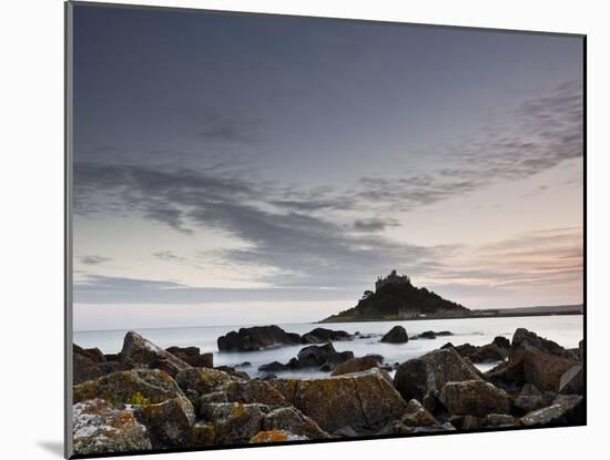 St. Michael's Mount, Marazion, Cornwall, England, United Kingdom, Europe-Julian Elliott-Mounted Photographic Print