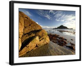 St Michael's Mount, Marazion, Cornwall, UK-Ross Hoddinott-Framed Photographic Print