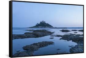 St Michael's Mount, near Penzance-Guido Cozzi-Framed Stretched Canvas
