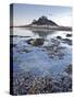 St. Michael's Mount Near to Marazion at Dawn, Cornwall, England, United Kingdom, Europe-Julian Elliott-Stretched Canvas