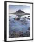 St. Michael's Mount Near to Marazion at Dawn, Cornwall, England, United Kingdom, Europe-Julian Elliott-Framed Photographic Print