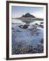 St. Michael's Mount Near to Marazion at Dawn, Cornwall, England, United Kingdom, Europe-Julian Elliott-Framed Photographic Print