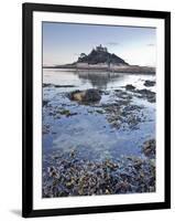 St. Michael's Mount Near to Marazion at Dawn, Cornwall, England, United Kingdom, Europe-Julian Elliott-Framed Photographic Print