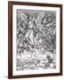 St. Michael Slaying the Dragon-Albrecht Dürer-Framed Giclee Print