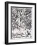 St. Michael Slaying the Dragon-Albrecht Dürer-Framed Giclee Print